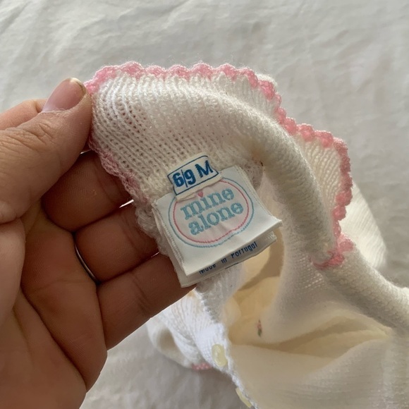 𝅺VINTAGE Mini Alone Baby Dress, Bloomers and Socks - Picture 6 of 8